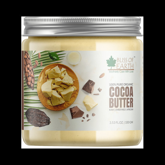 Bliss of Earth 100% Pure Organic Cocoa Butter image