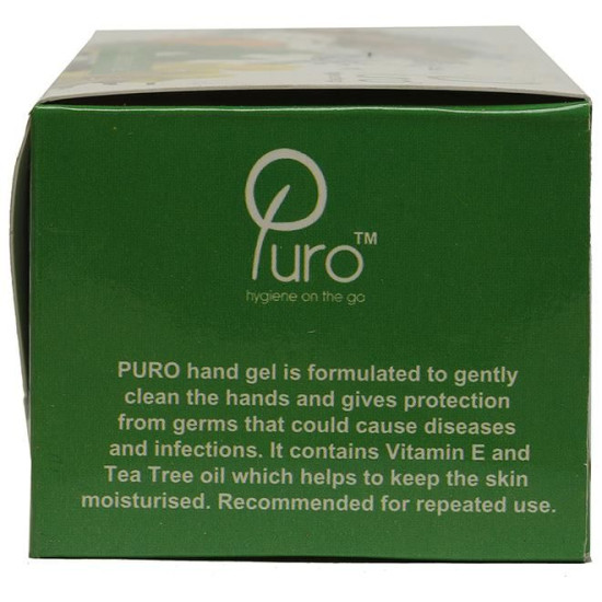 Puro Herbal Hand Cleansing Gel Sanitizer Sachet Vanilla image