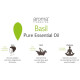 Aroma Treasures Basil (Sweet) Pure Essential Oil image