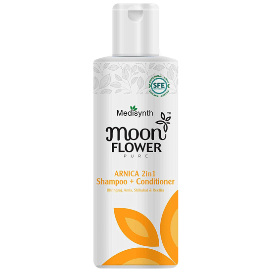 Medisynth Naturals Moonflower Arnica 2 in 1 Shampoo + Conditioner image