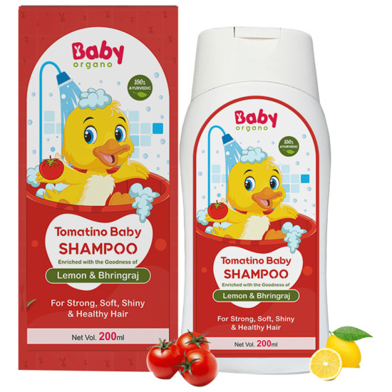 Baby Organo Tomatino Baby Shampoo Lemon & Bhringraj image