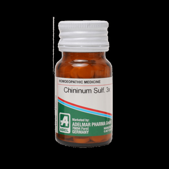 ADEL Chininum Sulf Trituration Tablet 3X image