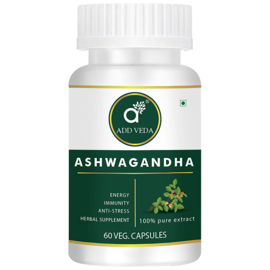 Add Veda Ashwagandha Veg Capsule image