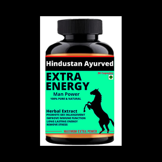 Hindustan Ayurved Extra Energy Man Power Capsule image