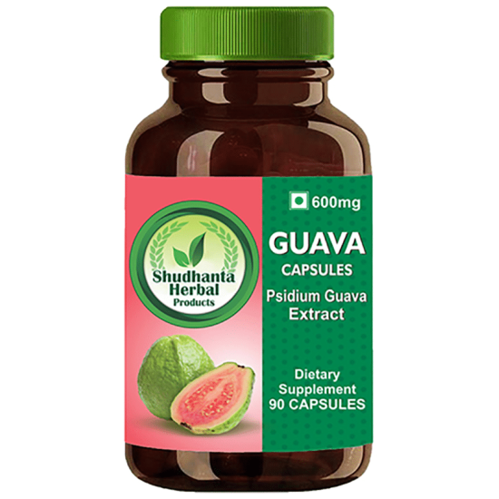 Shudhanta Herbal Guava 600mg Capsule image