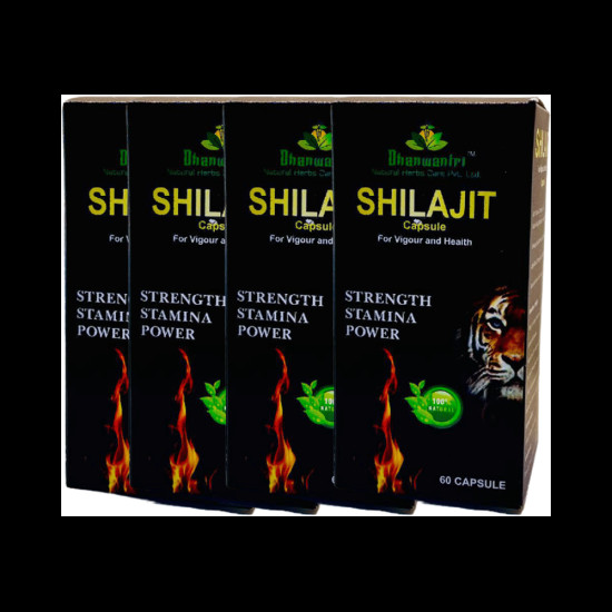 Dhanwantri Shilajit Capsule(60Each) image