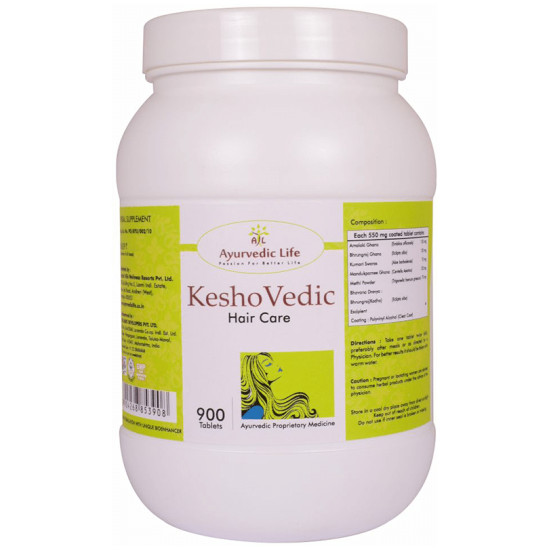 Ayurvedic Life Kesho Vedic Hair Care Tablet image