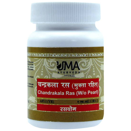 Uma Ayurveda Chandrakala Ras Tablet image