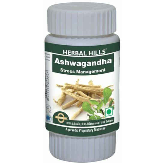 Herbal Hills Ashwagandha Stress Management Tablet image