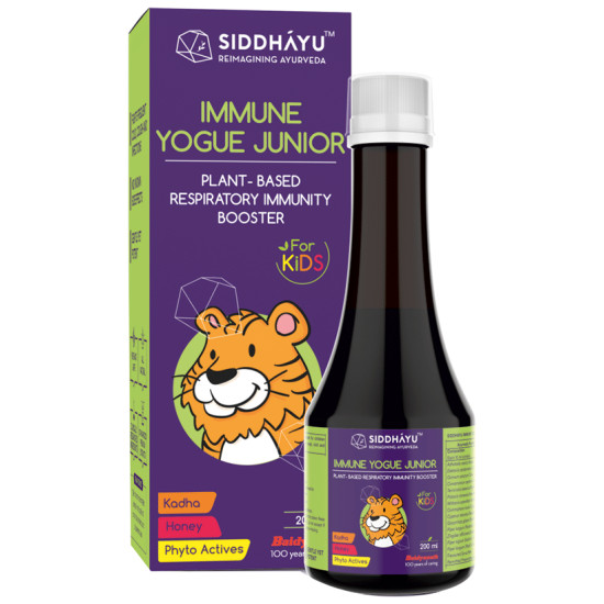 Siddhayu Immune Yogue Plant-Based Respiratory Immunity Booster for Kids image