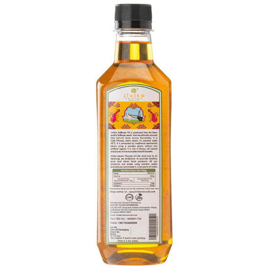 Jivika Naturals Cold Pressed Safflower Oil image