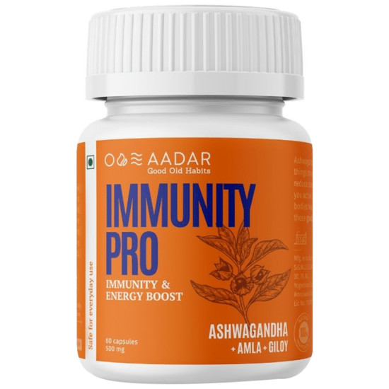 Aadar Immunity Pro 500mg Capsule (60 Each) image