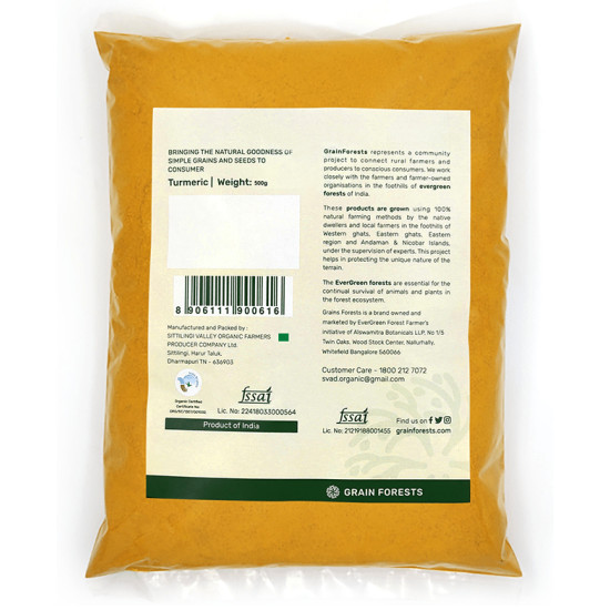 Grain Forests Certified Organic Turmeric Powder image