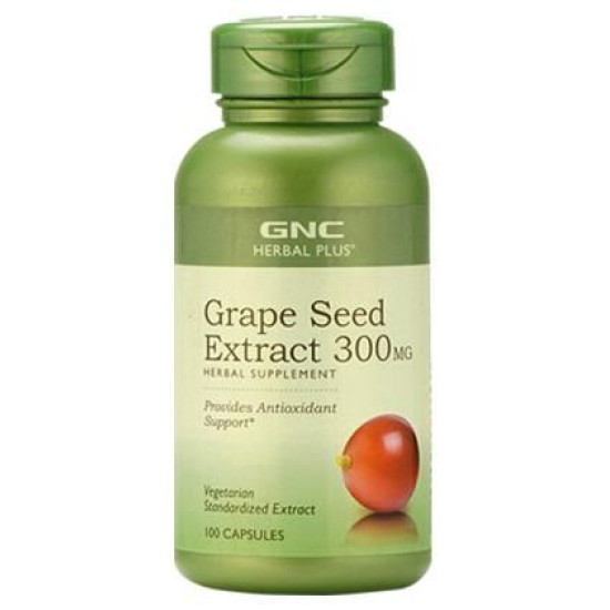 GNC Herbal Plus Grape Seed Extract 300mg Capsule image