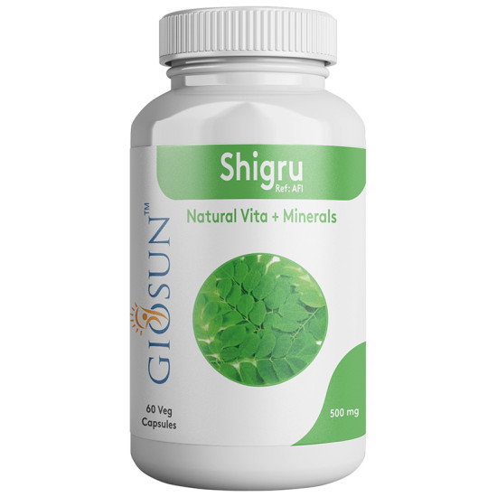 Giosun Shigru Natural Vita + Minerals 500mg Veg Capsule image