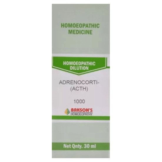 Bakson's Adrenocorticotrophin (ACTH) Dilution 1000 CH image