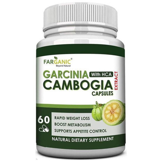 Farganic Garcinia Cambogia Extract with HCA Capsule image