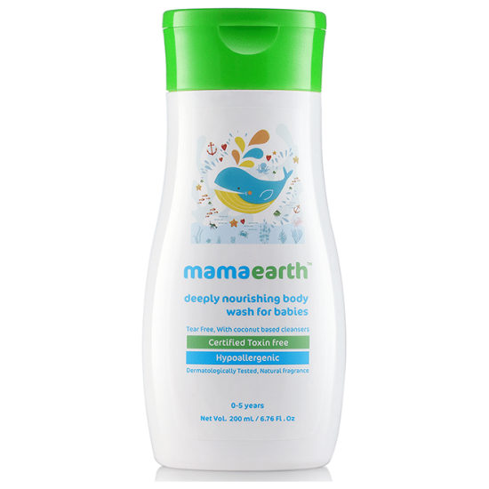 Mamaearth Deeply Nourishing Body Wash for Babies image