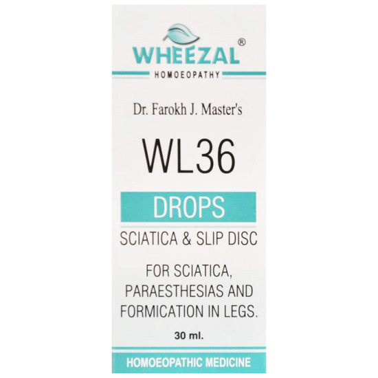 Wheezal WL36 Sciatica & Slip Disc Drop image