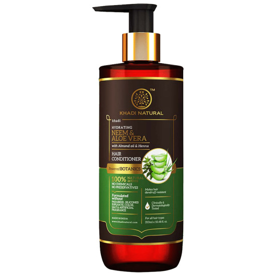 Khadi Naturals Neem & Aloe Vera Hair Conditioner Powered Botanics image