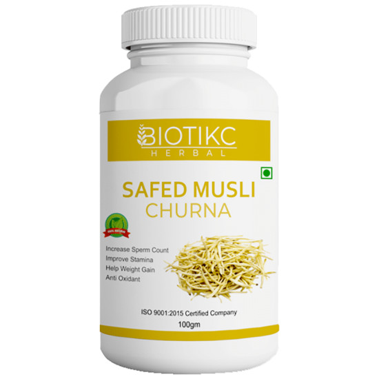 Biotikc Herbal Safed Musli Churna image