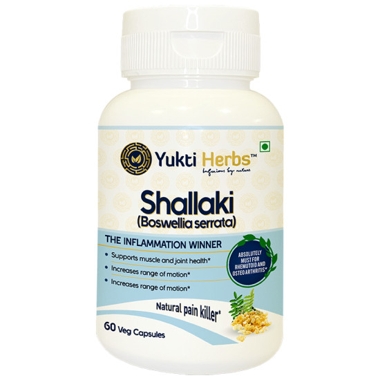 Yukti Herbs Shallaki (Boswellia Serrata) Veg Capsule image