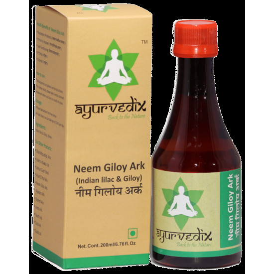 Ayurvedix Neem Giloy Ark (Indian Lilac & Giloy) image