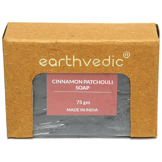 Earthvedic Cinnamon Patchouli Soap (75gm Each) image