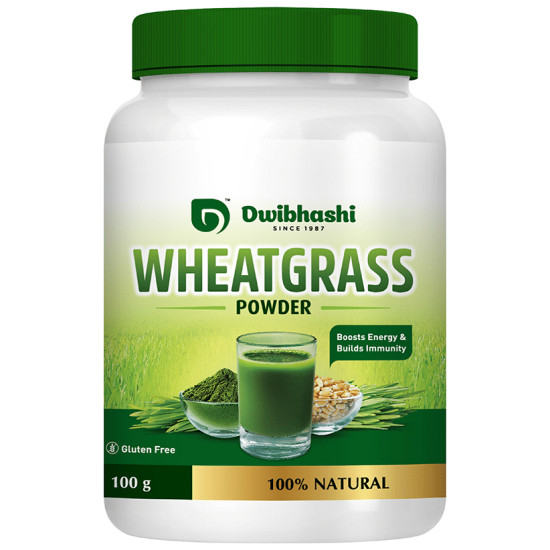 Dwibhashi Wheatgrass Powder Gluten Free image