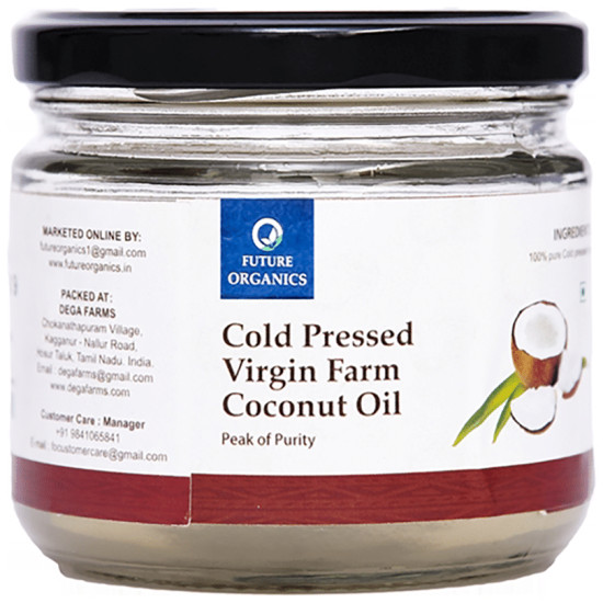 Future Organics Cold Pressed Virgin Farm Coconut Oil image