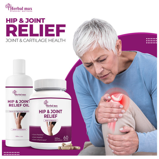 Herbal Max Hip & Joint Relief Kit image