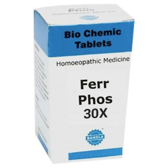 Bahola Ferr Phos Biochemic Tablet 30X image