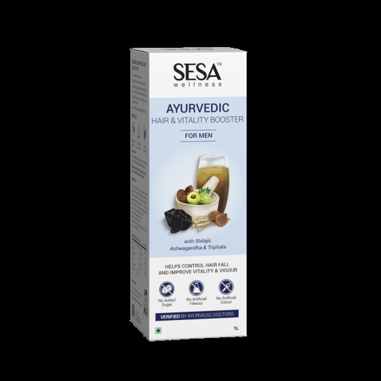 Sesa Ayurvedic Hair & Vitality Booster for Men Juice image