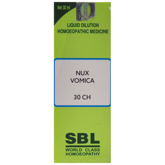 SBL Nux Vomica Dilution 30 CH image