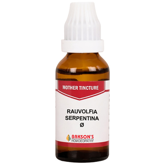 Bakson's Rauvolfia Serpentina Mother Tincture Q image