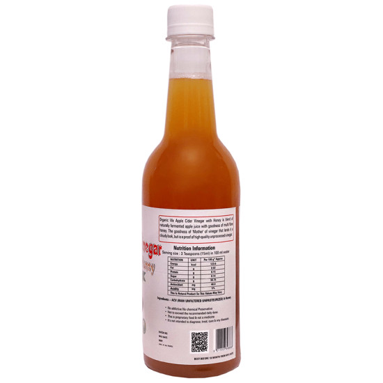 Organic Life Apple Cider Vinegar with Multiflora Honey image