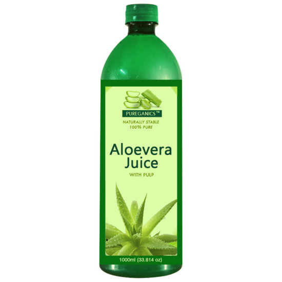 Pureganics Aloevera Juice with Pulp image