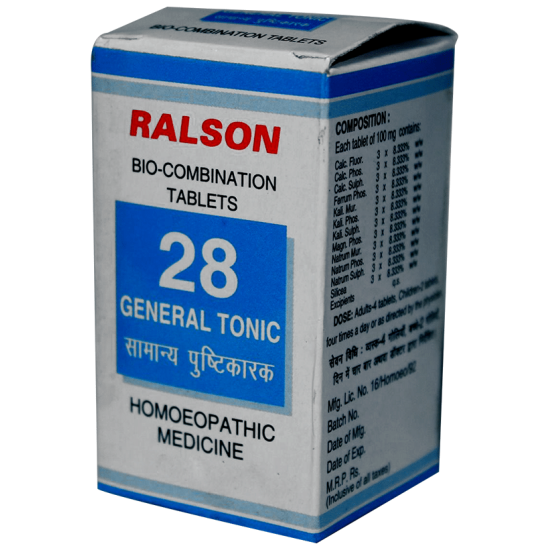 Ralson Remedies Bio-Combination 28 Tablet image