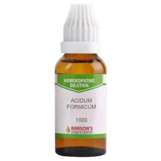 Bakson's Acidum Formicum Dilution 1000 CH image