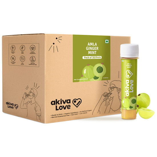 Akiva Amla Honey Ginger Drink (40ml Each) image