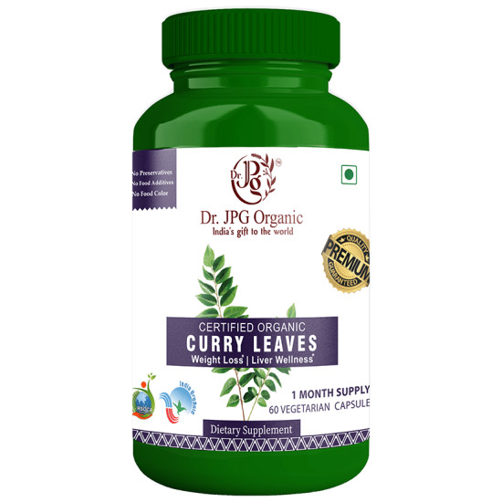 Dr. JPG Organic Curry Leaves Vegetarian Capsule image