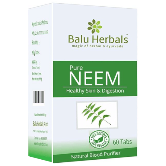 Balu Herbals Pure Neem Tablet image