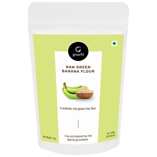 Growfit Raw Green Banana Flour image