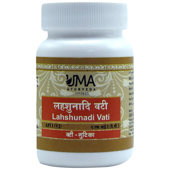 Uma Ayurveda Lahshunadi Vati Tablet image