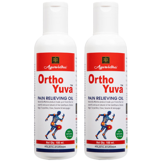 Ayurvidha Orthoyuva Pain Relieving Oil (100ml Each) image