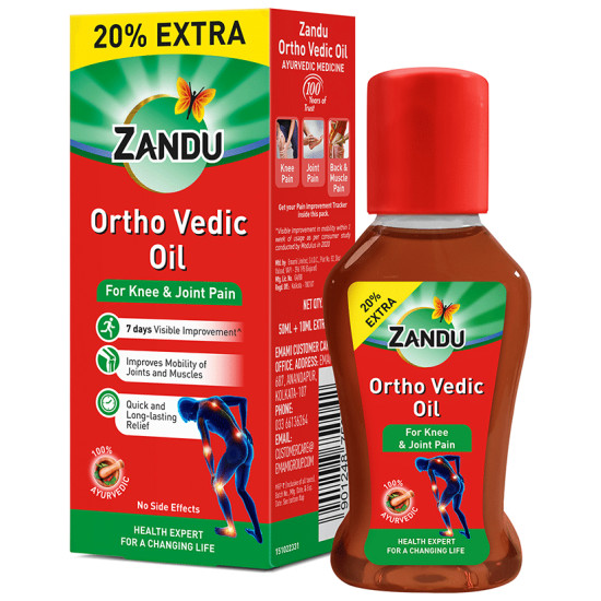 Zandu Ortho Vedic Knee & Joint Pain Oil image