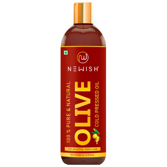 Newish 100% Pure & Natural Olive Cold Pressed Oil image