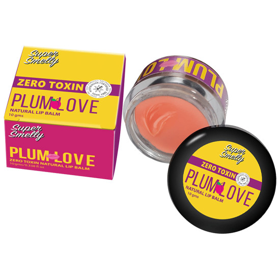 Super Smelly Plum Love Zero Toxin Natural Lip Balm image