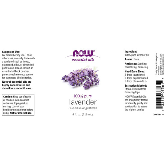 Now Essential Oil Lavender image