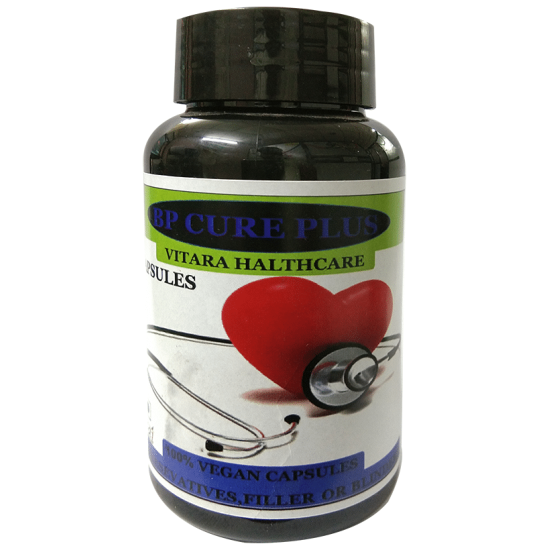 Vitara Healthcare BP Cure Plus Herbal Capsule image